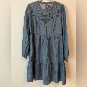 Seraphine Embroidered Nursing Dress